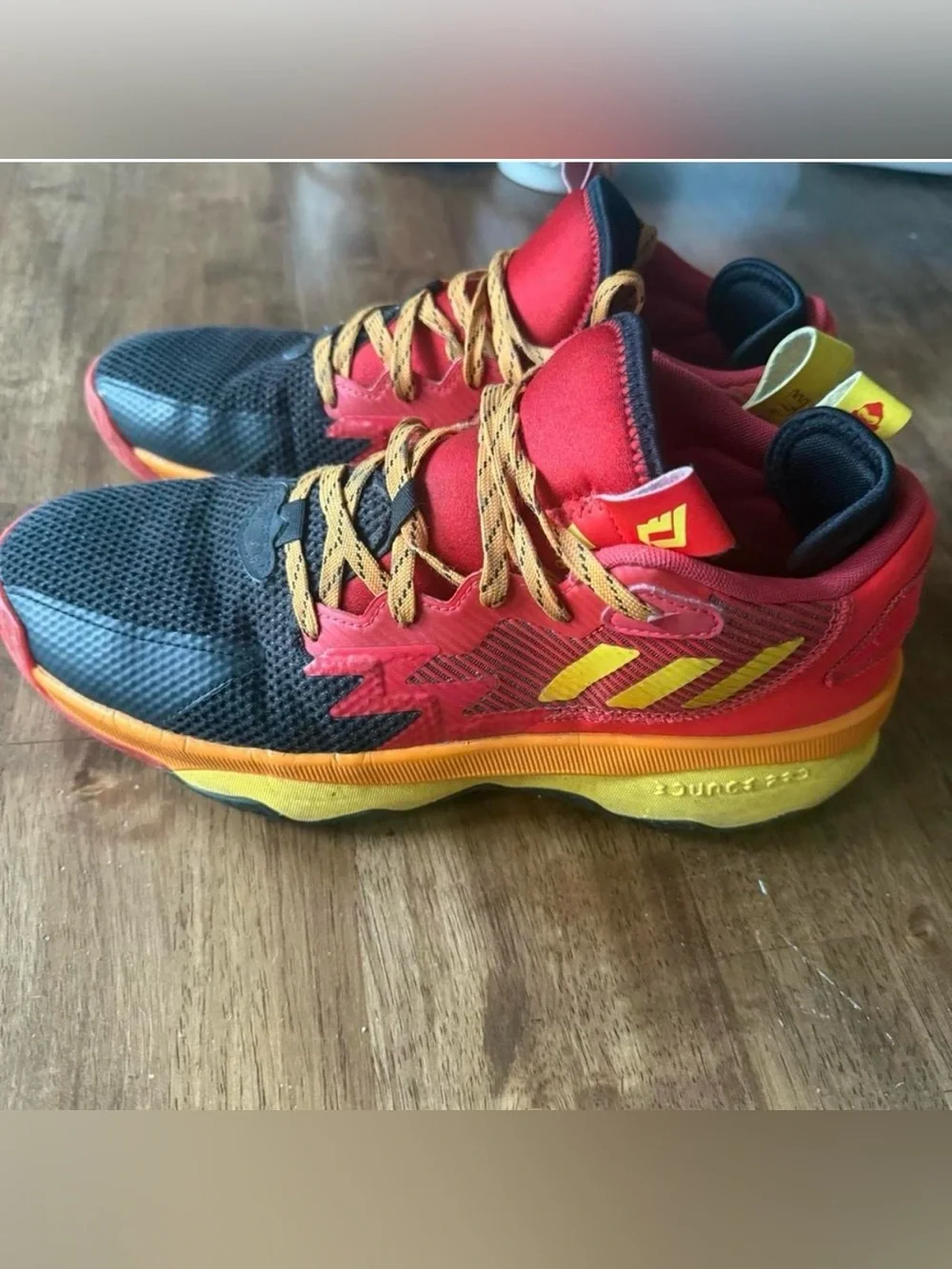 Pixar x Adidas Dame 8 Mr. Incredible Men's Size 9.5